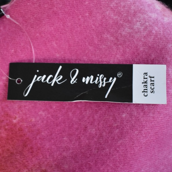 Pink/Red Jack & Missy Chakra Scarf - Picture 2 of 3